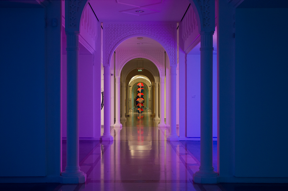 Installation view: Considering Dynamics and The Forms of Chaos, Sharjah Art Museum, Sharjah, UAE, 2016 (Photo by Michiel Huijben)